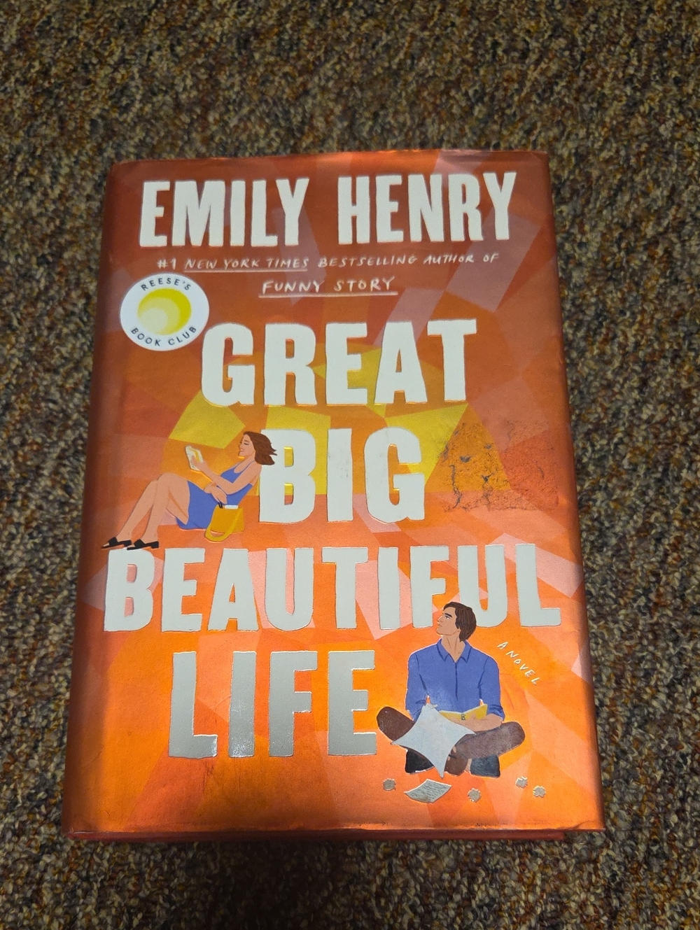 Emily Henry Great Big Beautiful Life Hard Cover Book